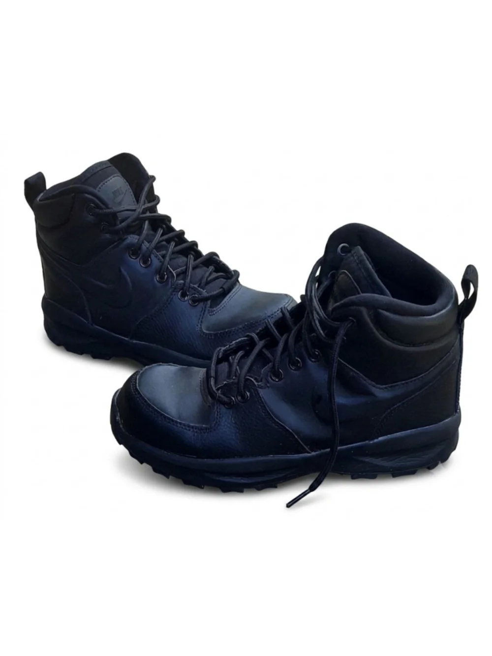 Nike Manoa Waterproof Boots 2017 -Triple Black (HFO750 -001) SZ 4Y